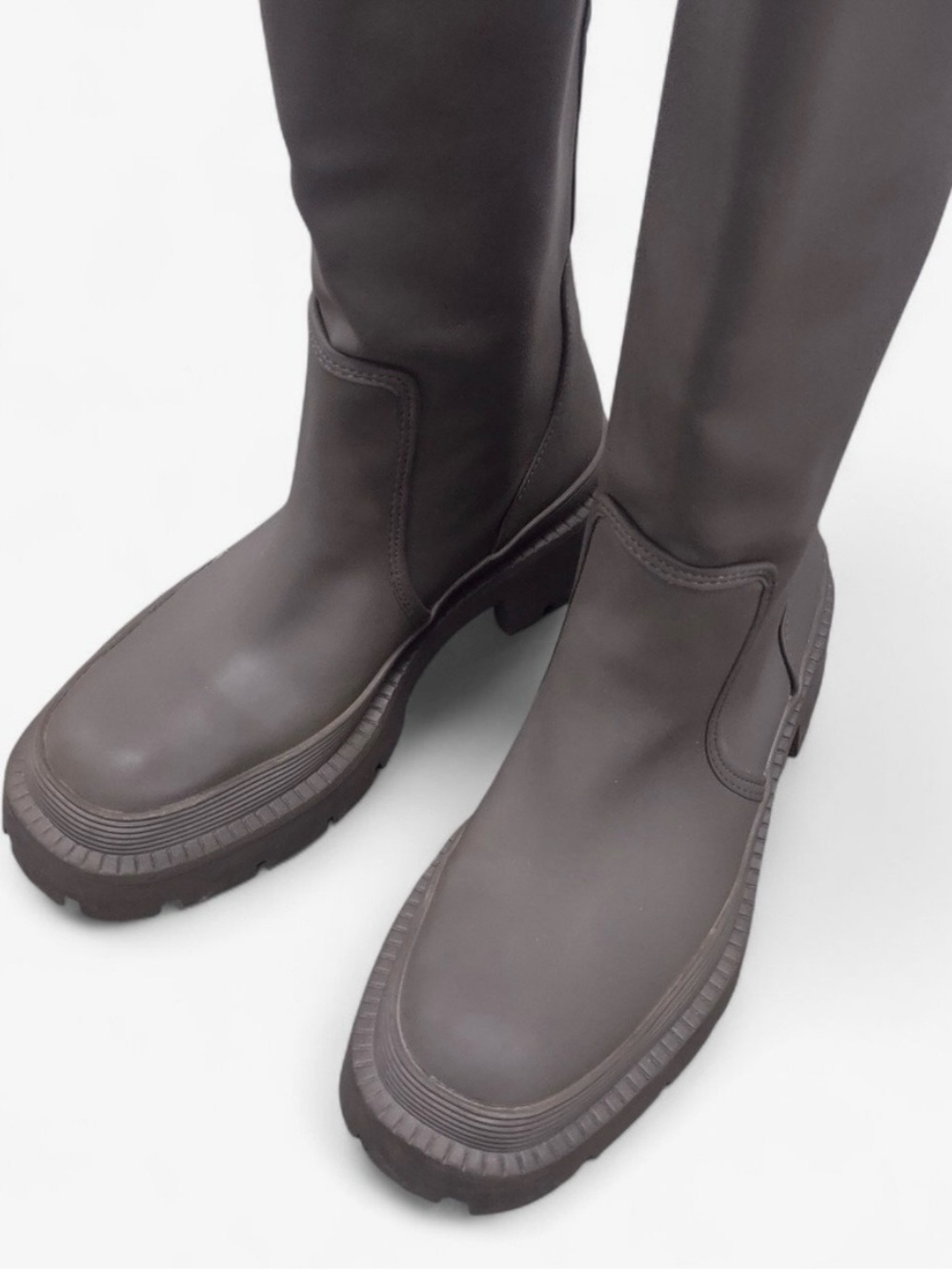 Zara Tall Rubber Boots